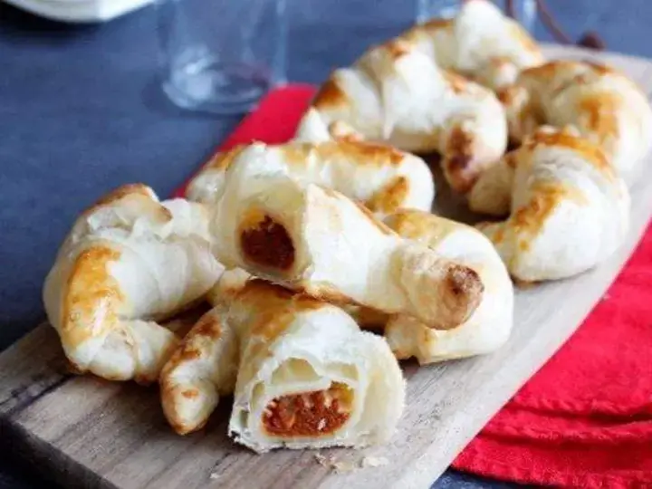 Croissants tomate mozzarella