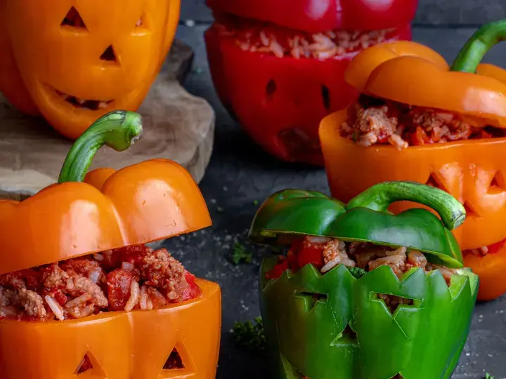 Purée de choux fleur et féta, garnis avec Saussices GG