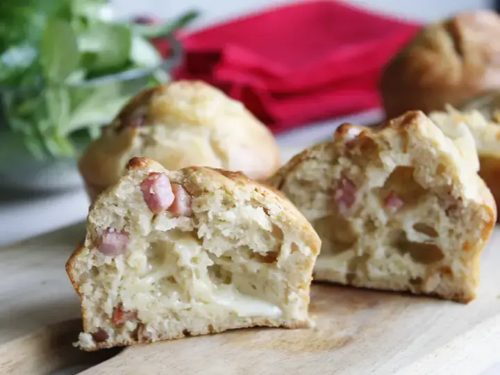 Muffins comté lardons