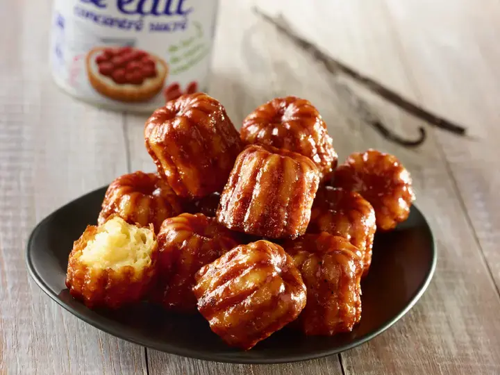 Cannelés au lait concentré sucré