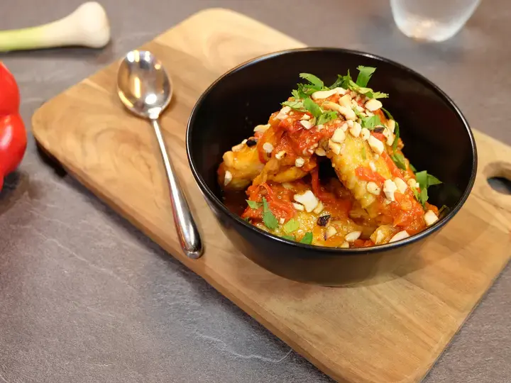 Poulet basquaise asiatique