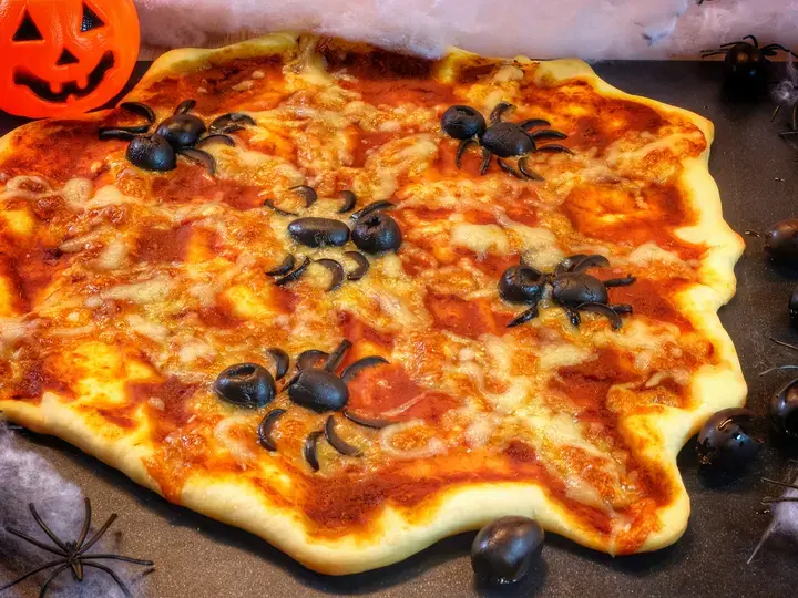 pizza araignée