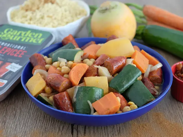 Couscous vegetal épicé