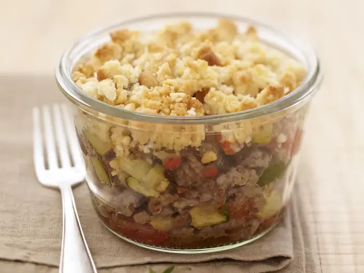 Petits crumbles de boeuf à la Provençale