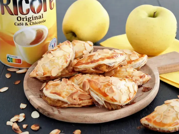 Mini chaussons pomme orange amande