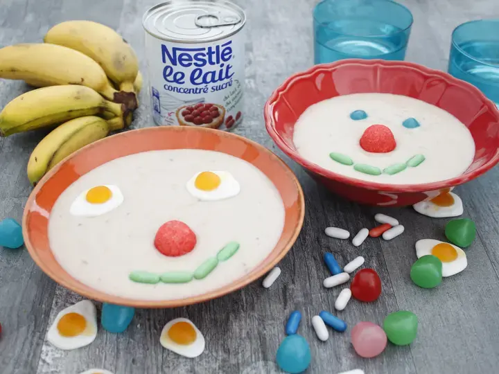 Soupe banane déguisée