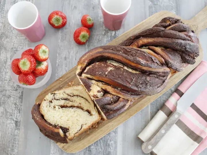 Babka au lait concentré sucré