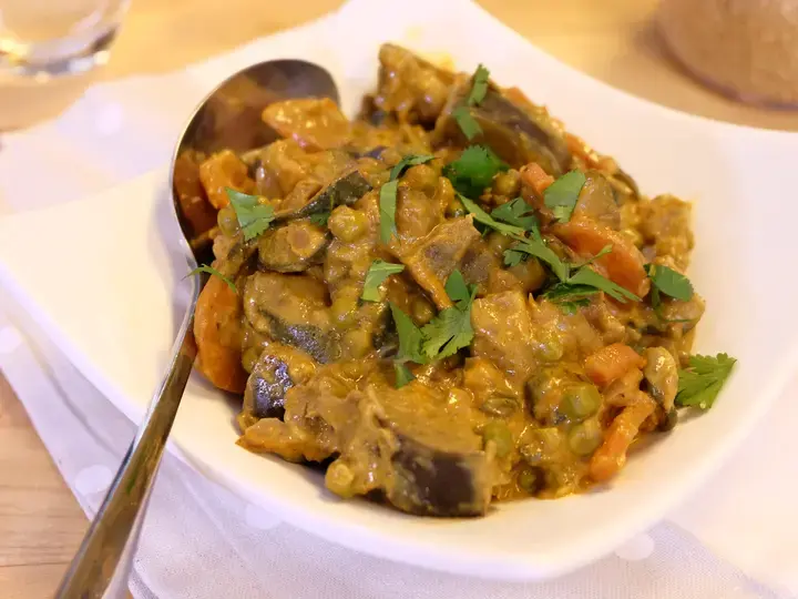 Curry de légumes à l'indienne