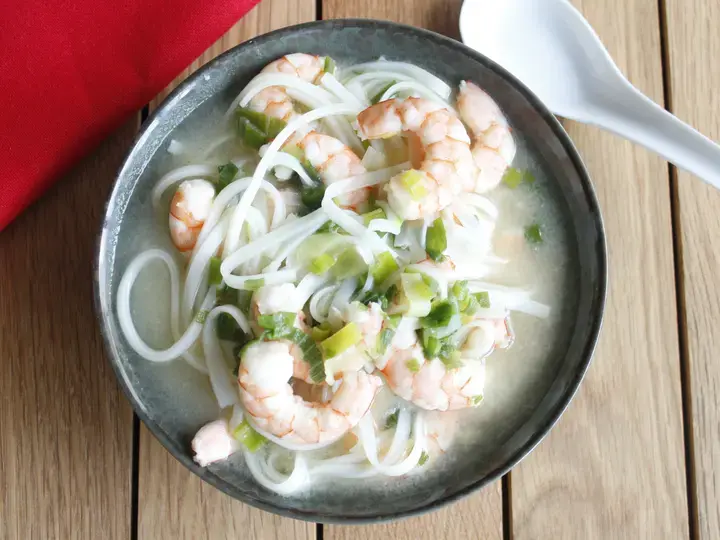 Pho aux crevettes