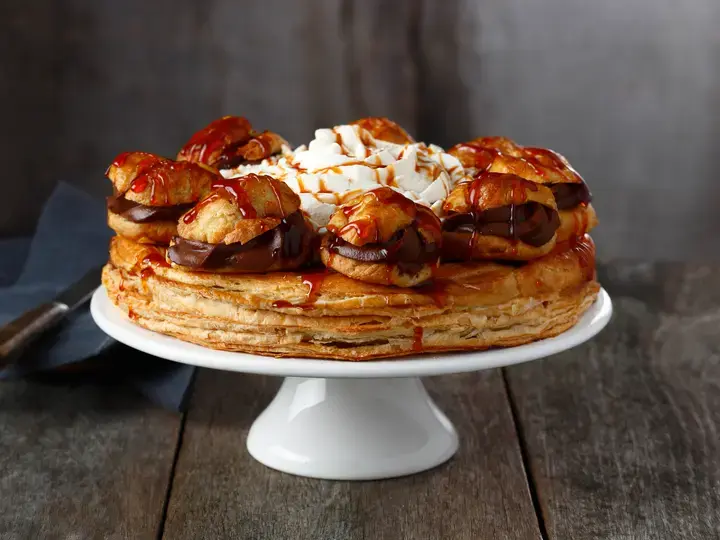 Gâteau Saint Honoré au chocolat