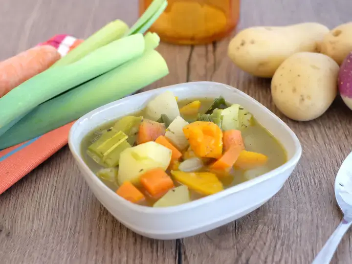 Soupe de légumes d'hiver