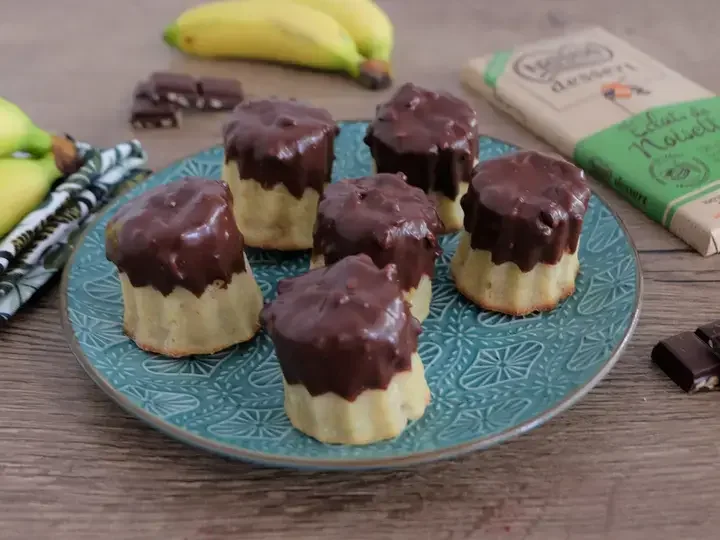 Cannelés banane chocolat