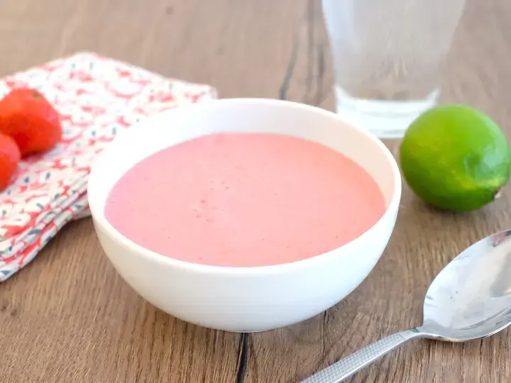 Soupe aux fraises