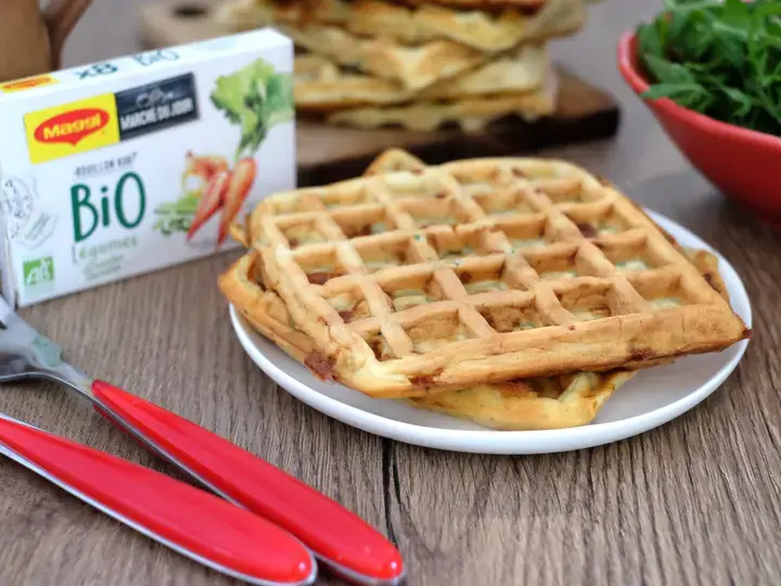 Gaufres aux légumes
