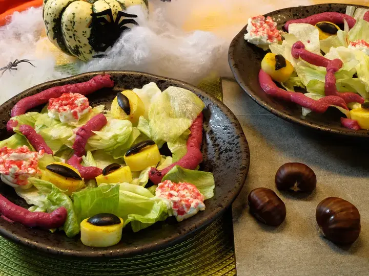 Salade d'halloween