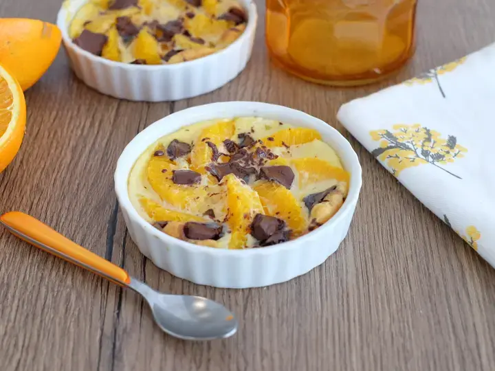 Gratinée orange chocolat