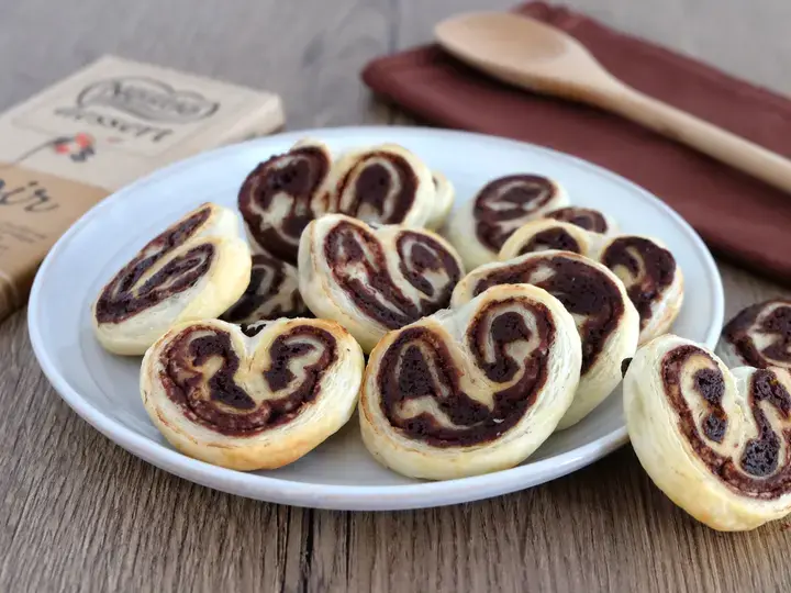 Palmiers au chocolat