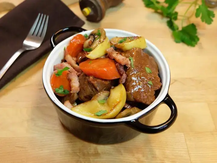Boeuf mijoté au cidre doux