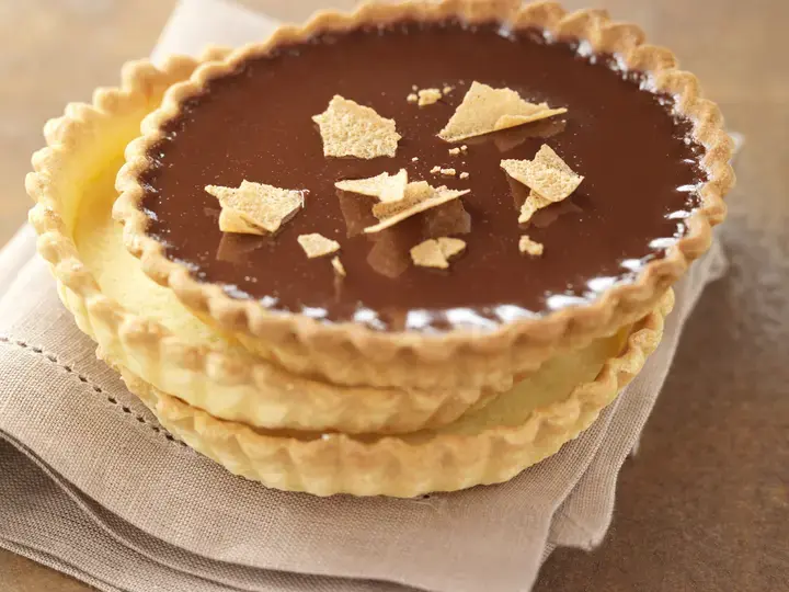 Tarte chocolat caramel