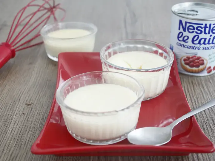 Flan coco à la cannelle