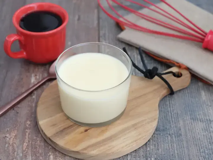 Mousse au chocolat blanc