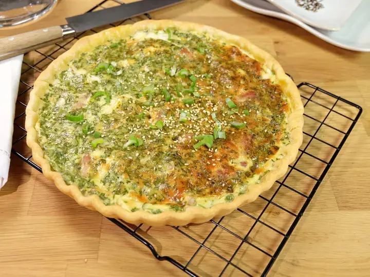 Quiche Lorraine Asiatique