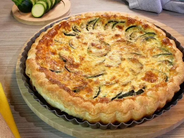 Quiche à la courgette