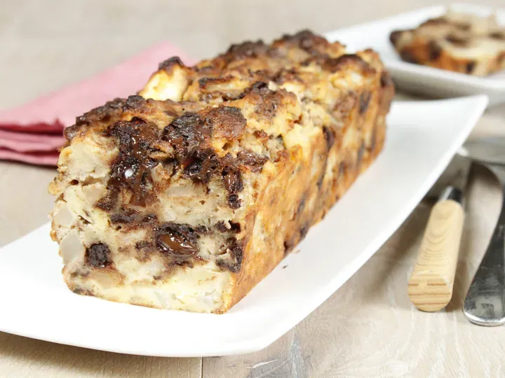 Cake poire pépites sans farine