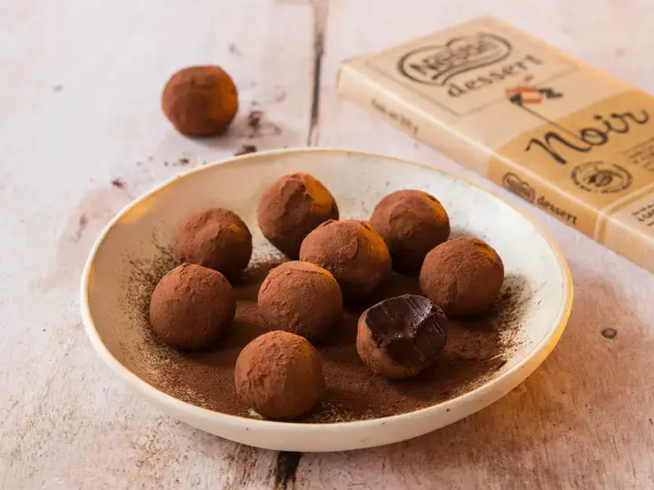 Truffes au chocolat