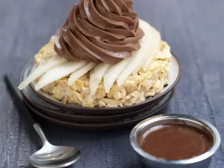 Croquant aux trois chocolats