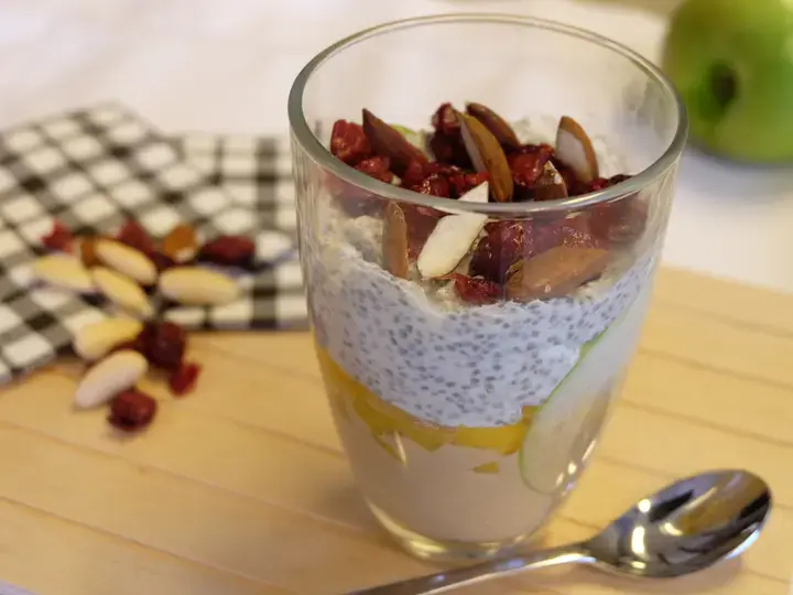 Verrine petit déjeuner