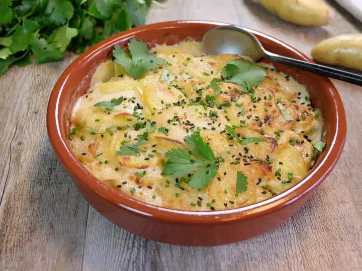Gratin dauphinois au lait de coco