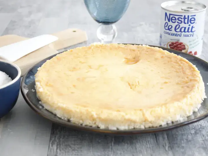 Flan à la noix de coco
