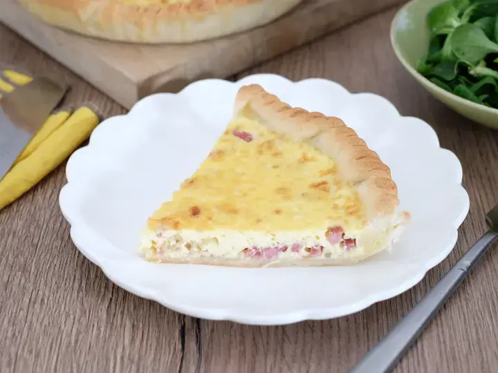 Quiche lorraine au bacon