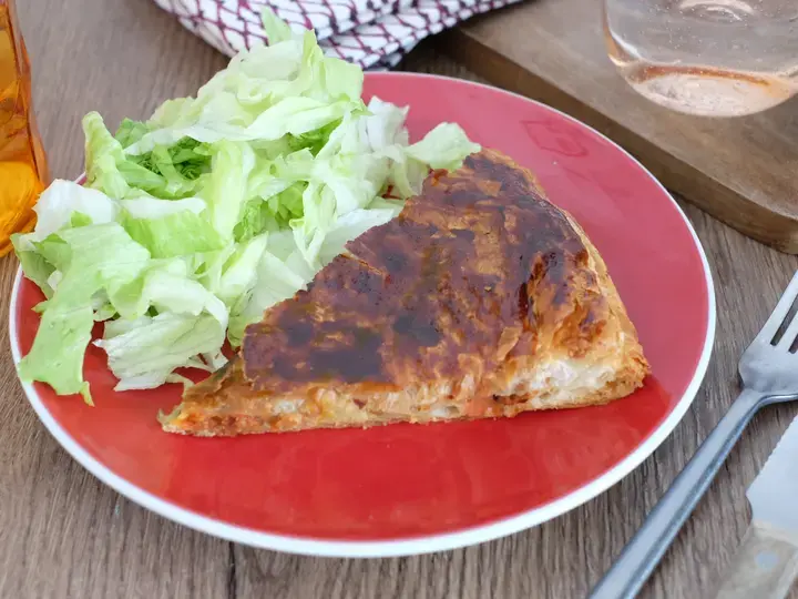 Galette au thon et petits légumes