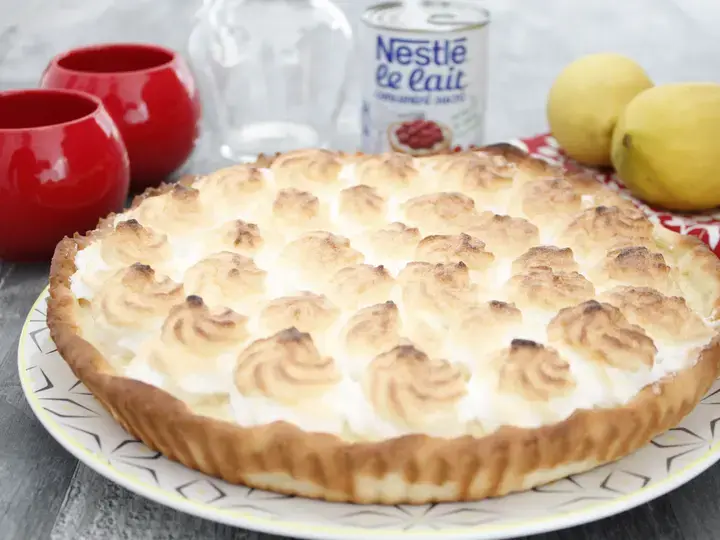 Tarte au citron meringuée