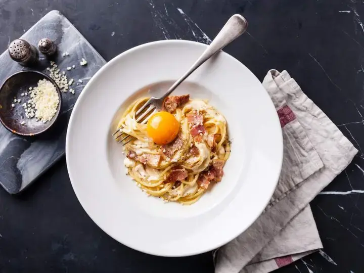 Pâtes carbonara