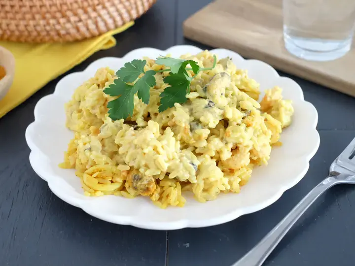 Riz aux fruits de mer