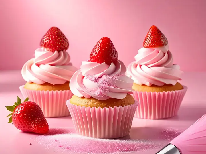 Recette Cupcake Nesquik Fraise
