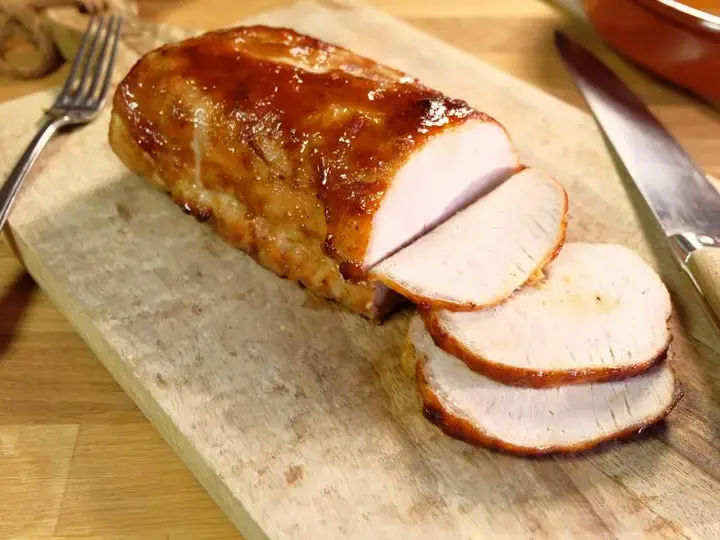 Rôti de porc à la moutarde