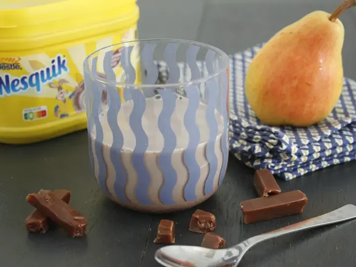 Chocolat chaud aux caramels mous