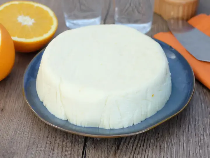 Bavarois à l'orange