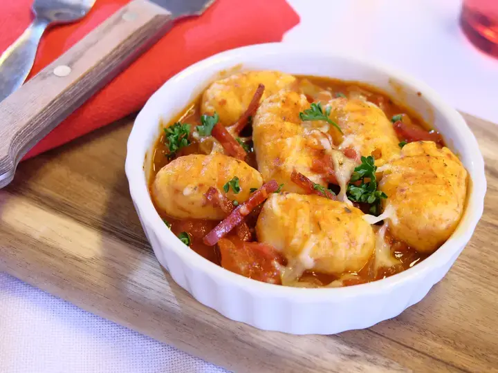 Gratin de Gnocchi au chorizo
