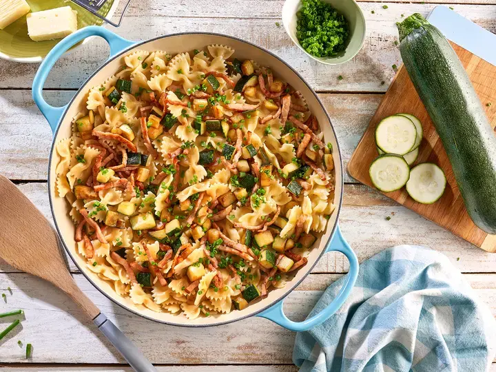 One pot pasta jambon fromage