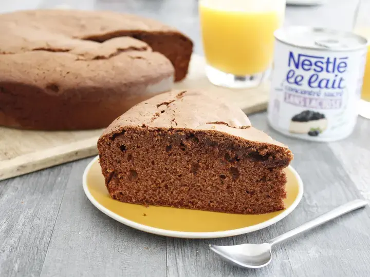 Gateau chocolat sans lactose
