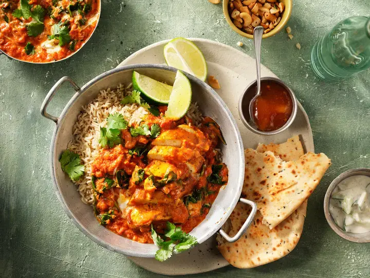Vegan Tikka Masala with Spinach