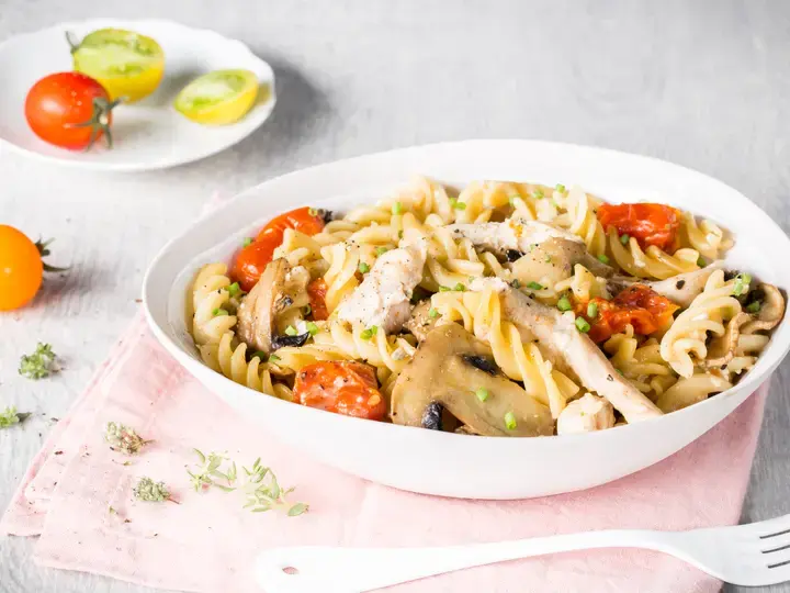 One pot pasta poulet et fromages Cookeo