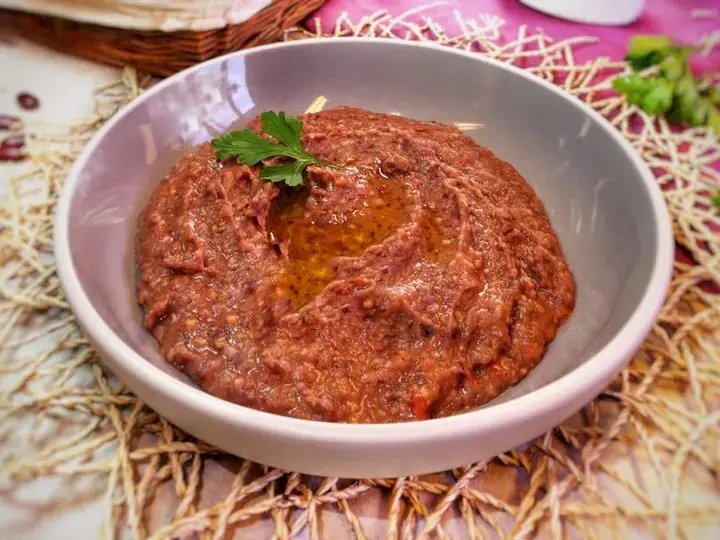 Houmous aux haricots rouges pas cher