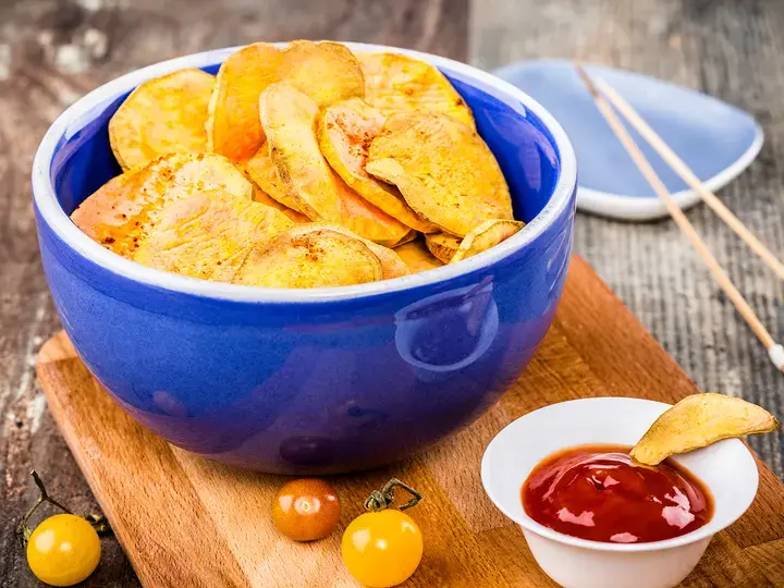 Chips de patates douces