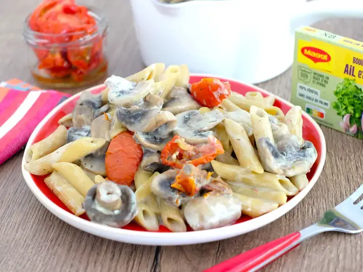 Penne aux champignons